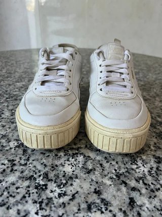 Zapatillas Puma piel blanca originales – Talla 36