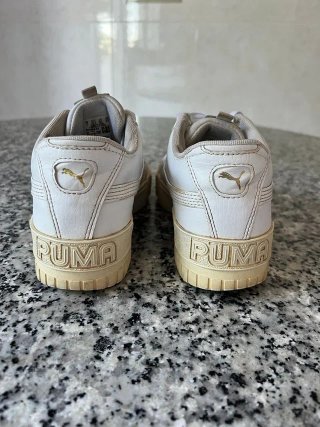 Zapatillas Puma piel blanca originales – Talla 36