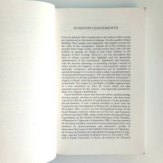Parliamentary versus Presidential Government, 1992