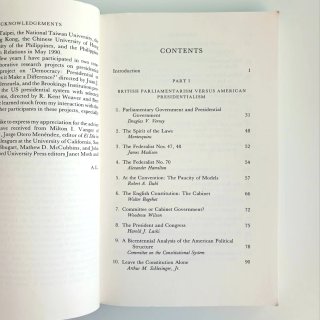 Parliamentary versus Presidential Government, 1992