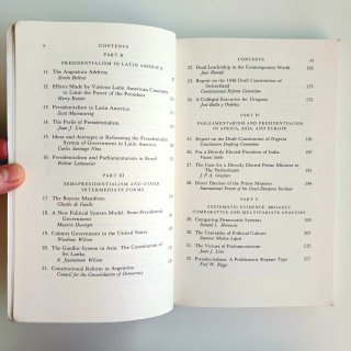 Parliamentary versus Presidential Government, 1992