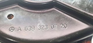 AMORTIGUADOR DELANTERO DERECHO MERCEDES-BENZ VITO KOMBI (639) 113 CDI CREW kompakt (639.601)