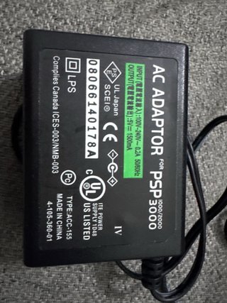 Cargador PSP 1000/2000/3000 Original Sony