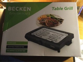 Plancha Grill Eléctrica BECKEN 2000W