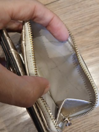 Portafoglio Guess Beige e Bianco