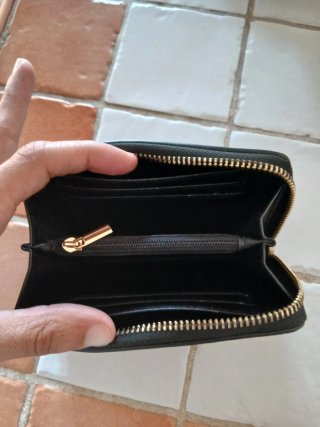 Portafoglio GAUDI nero con catena