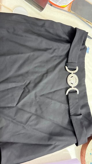 Falda Versace Negra Talla S