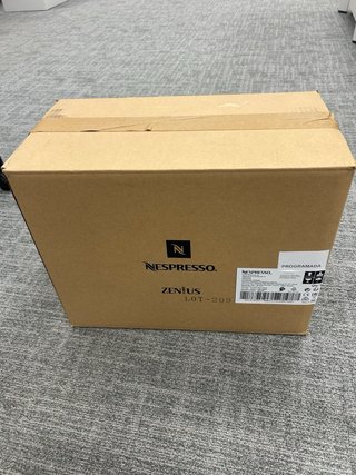 Cafetera Nespresso Zenius Zn100