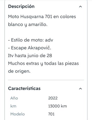 Husqvarna 701 Enduro/Supermoto