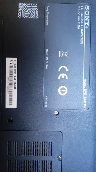 Portátil Sony VAIO 15,6” Laptop Pentium 2,40 GHz –