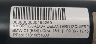 AMORTIGUADOR DELANTERO IZQUIERDO BMW X1 (E84) sDrive 18d