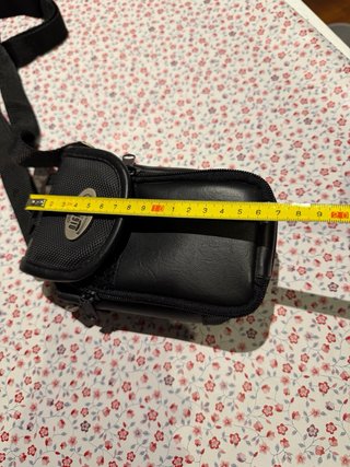Funda para cámara digital negra