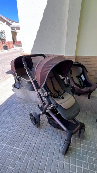 Carrito de bebé trío