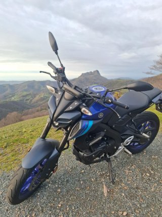 Yamaha MT-125 2023 Naked Azul/Negra