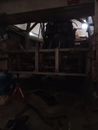 Seat 133 con motor de moto 750