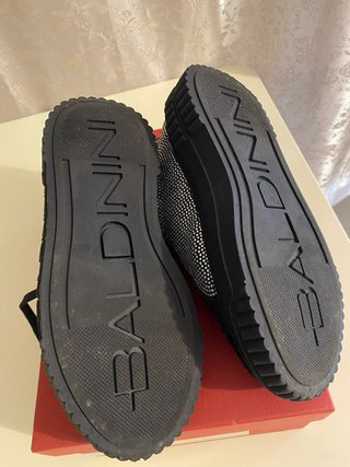 Sneakers Baldinini nere con strass - Tg. 35