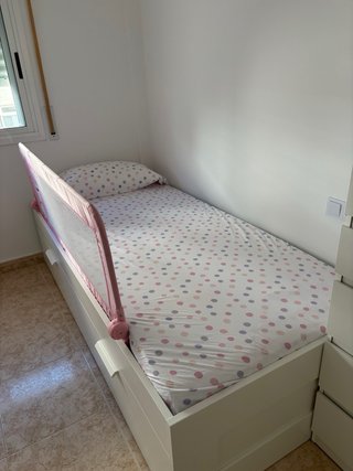 Protector de Cama Infantil Rosa