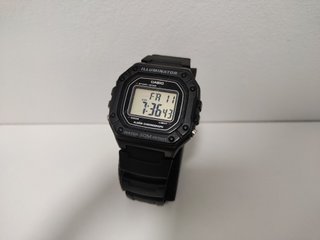 Reloj Casio W-218H-1AV Negro