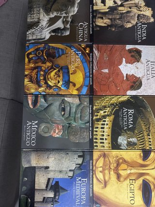Coleccion de libros de civilizaciones del pasado