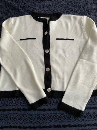 Chaqueta de punto con botones