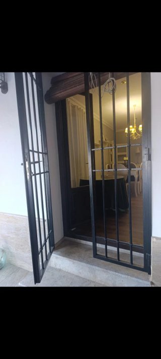 Puertas de rejas para exterior