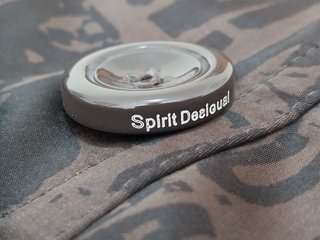 Gabardina Desigual Cruzada Marrón - Talla S