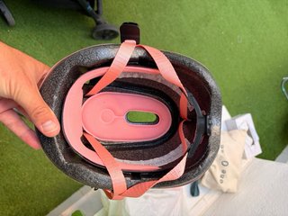 Casco bici infantil rosa 2 años