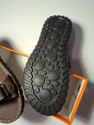 Sandalias de caballero marrones