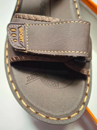 Sandalias de caballero marrones