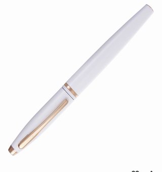 Bolígrafo Roller Cross Calais Blanco/Oro
