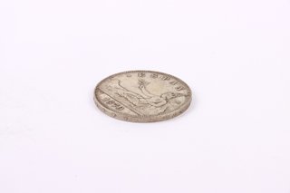 Moneda Plata 5 Pesetas 1870