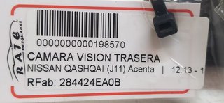 CAMARA VISION TRASERA NISSAN QASHQAI (J11) Acenta