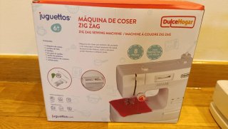 NUEVA Máquina de coser Juguettos Zig Zag