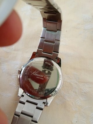 Orologio Kenneth Cole Uomo Argento e Marrone