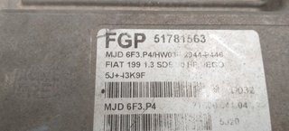Centralita motor fiat 51781563 grande punto 264956
