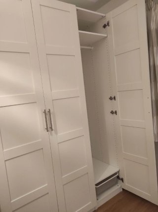 Armario Ikea 3 puertas blanco