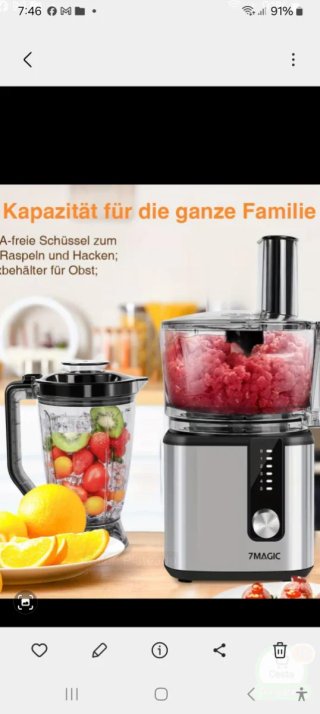 Procesador de Alimentos 7Magic 11 en 1