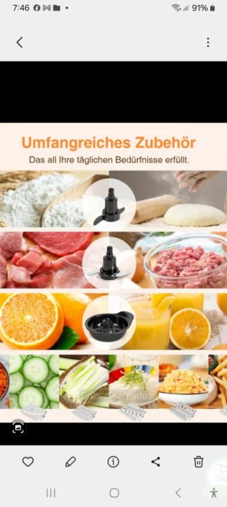 Procesador de Alimentos 7Magic 11 en 1