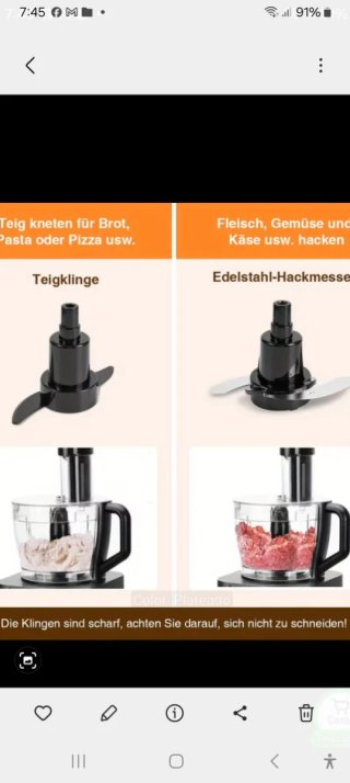 Procesador de Alimentos 7Magic 11 en 1