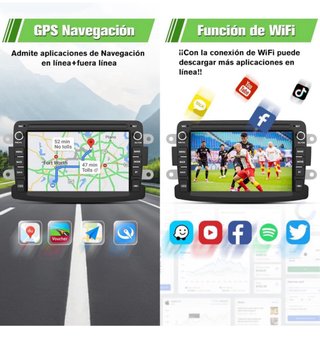 Radio Coche Android 15 2GB+64GB •NUEVO PRECINTADO