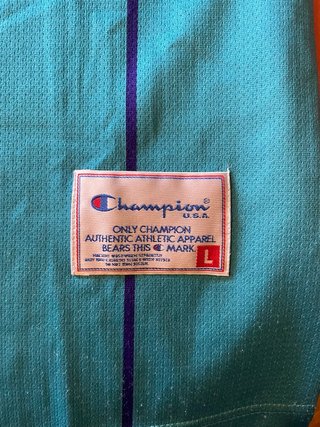 Canotta NBA Charlotte Hornets Larry Johnson