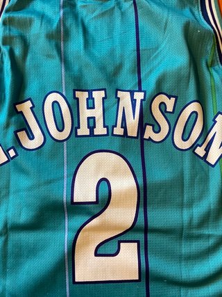 Canotta NBA Charlotte Hornets Larry Johnson