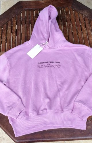 Sudadera Zara niña T. 13-14 Lila