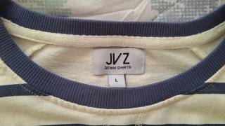 Camiseta JVZ Rayas Talla L