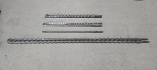 Lote brocas SDS hormigón + accesorios