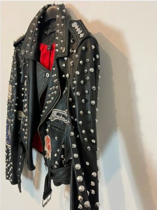 Chaqueta Biker Zara Tachuelas