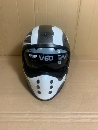 Casco Moto integral HJC V60 Flame MC5 Talla M