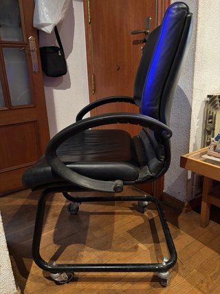 Asiento cómodo con ruedas