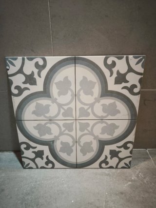 Azulejo porcelánico efecto vintage