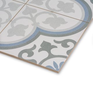 Azulejo porcelánico efecto vintage